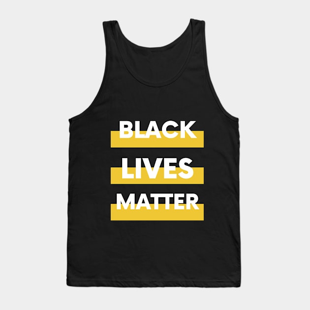 Black Lives Matter Tank Top by purelyplantsd